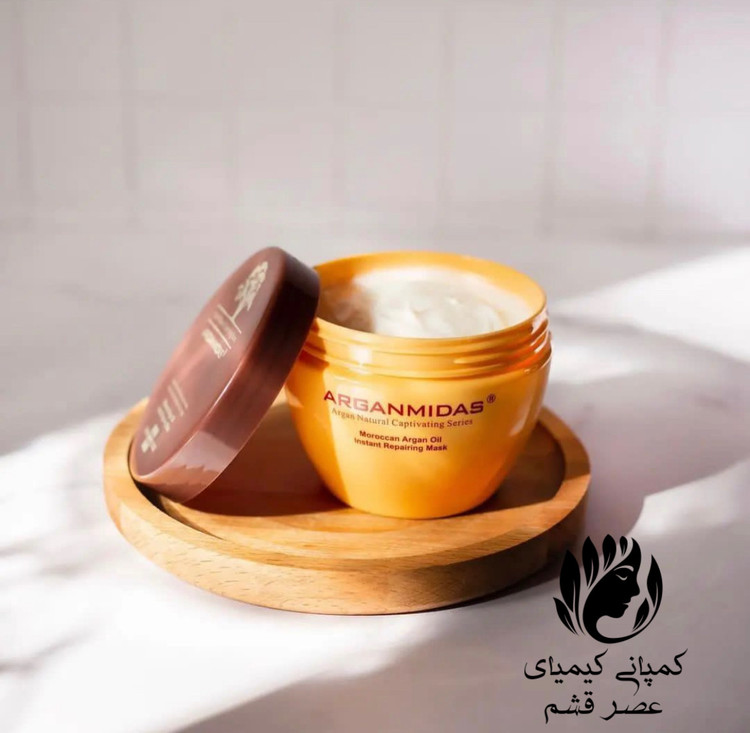 ماسک موی آرگان میداس مخصوص موهای فر Arganmidas✨
